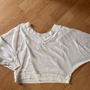 We the free, oversized boho top.